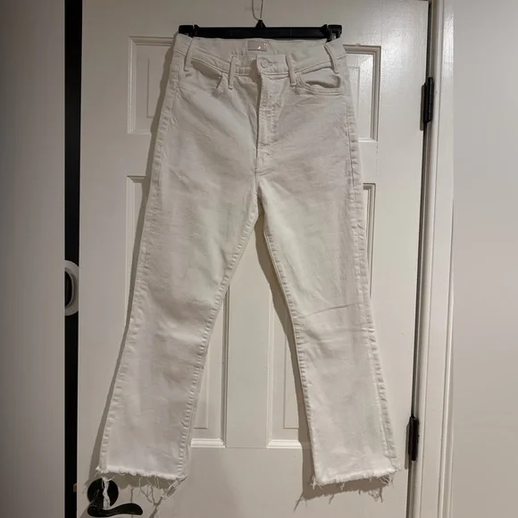 Mother The Hustler Ankle Fray Jeans - Picture 3 of 9